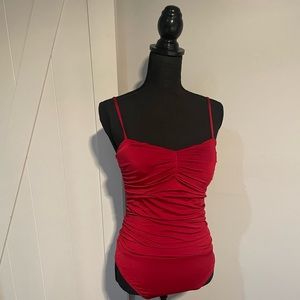 Express Ruched Body Contour Bodysuit - Size M
